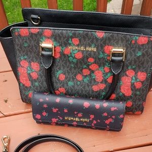 Rare rose red Michael Kors